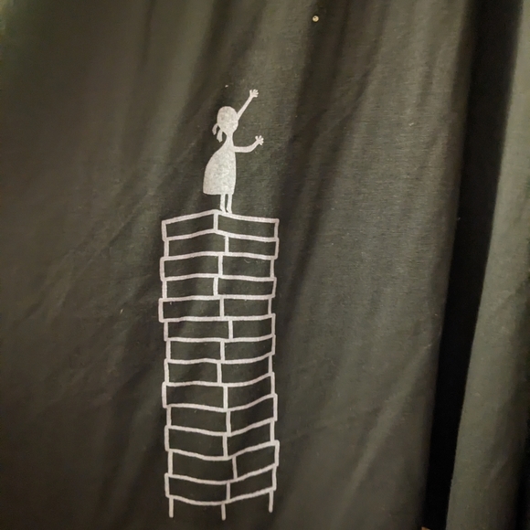 2xl soft knit graphic skirt with crystals - Picture 2 of 3